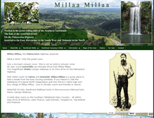 Tablet Screenshot of millaamillaa.com